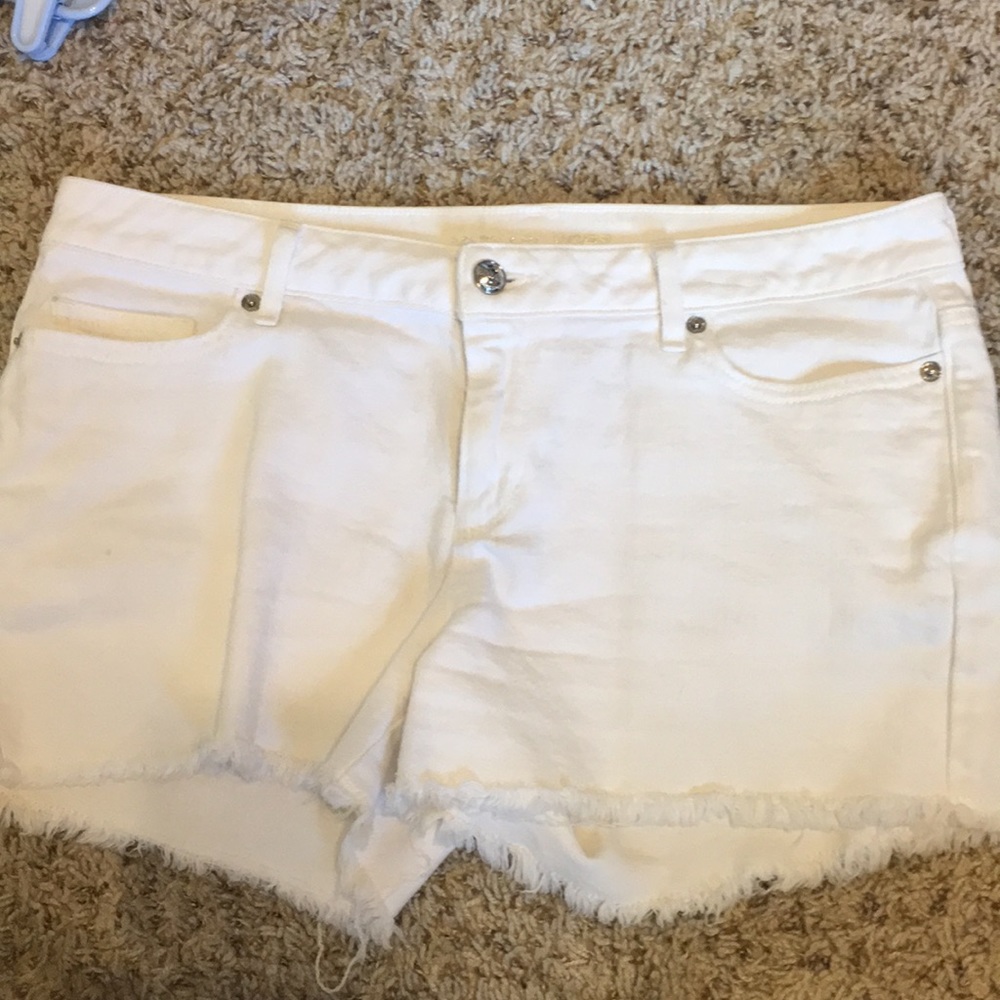 Michael Kors white shorts